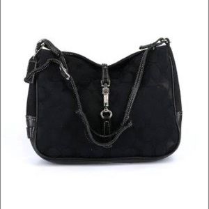 COACH Classic C Canvas Shoulder Bag